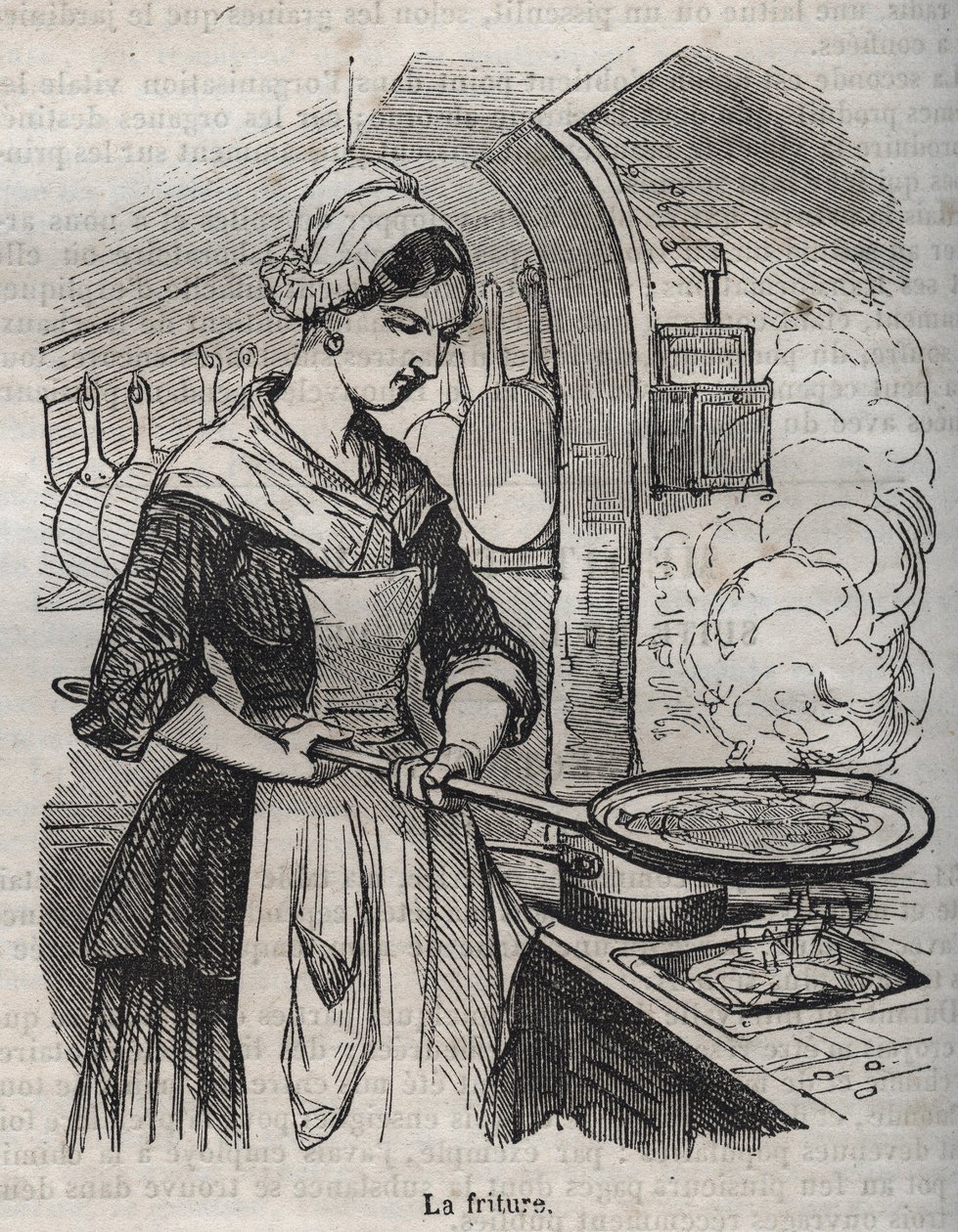 La friture - نقش في "La Physiologie du gout" لـ Jean Anthelme Brillat Savarin (Brillat-Savarin بواسطة بيرتال