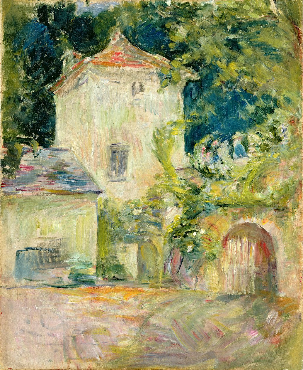 Pigeon Loft at the Chateau du Mesnil ، Juziers ، 1892 بواسطة بيرث موريسوت
