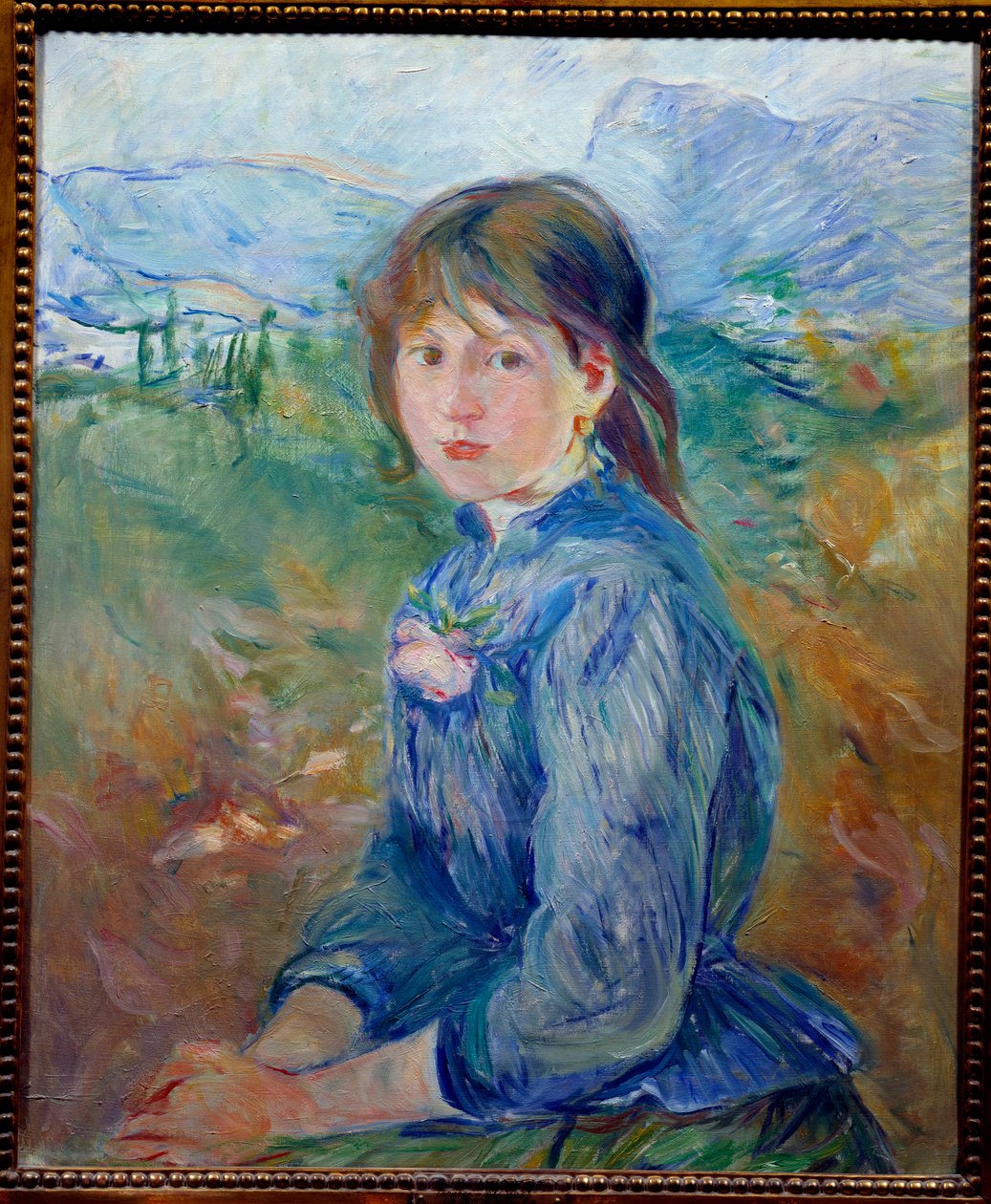 لا نيكيس صغيرتي اللوحة بواسطة Berthe Morisot بواسطة بيرث موريسوت