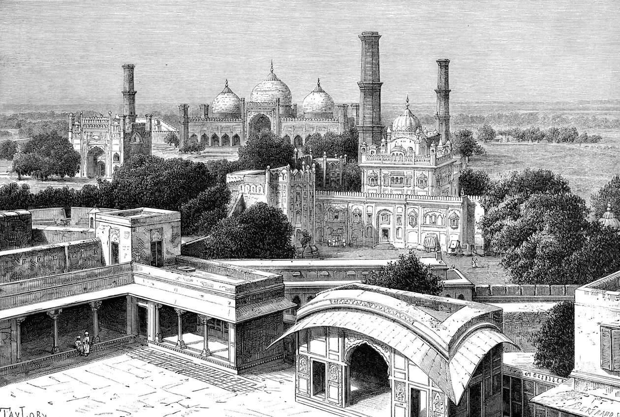 لاهور ، باكستان ، 1895. بواسطة أوغست برتراند