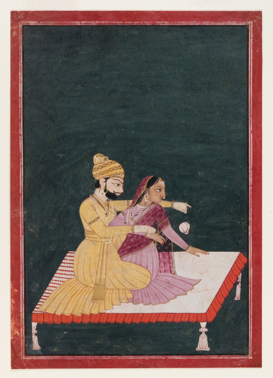 Harsha Hambira Kalyana Raga ، قبل 1795 (مرحاض وذهب على ورق) بواسطة Bhagvan attr. ل Bhagvan attr. ل