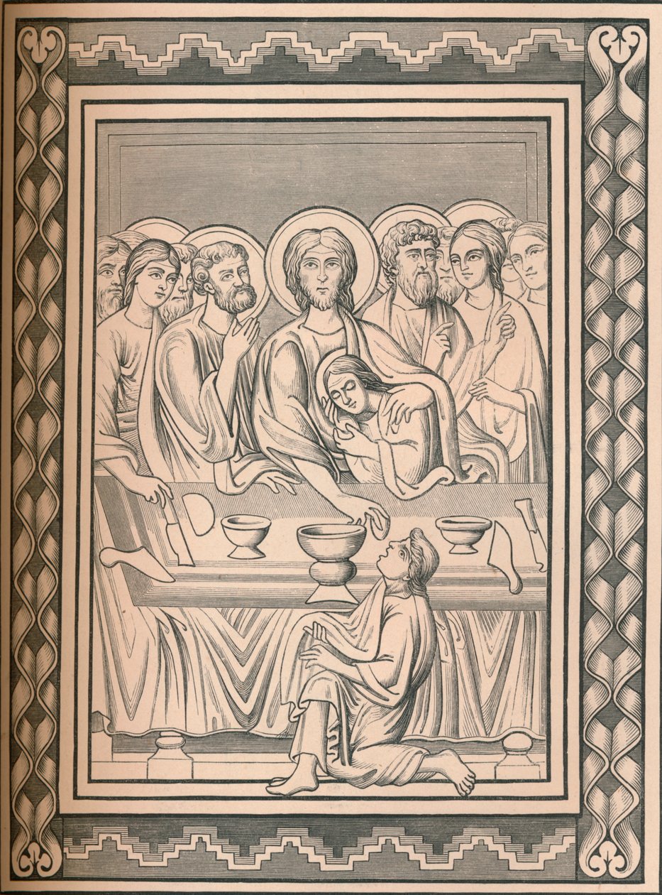 المسيح والقديسين ، القرن الثاني عشر ، 1849. بواسطة بيسون وكوتارد