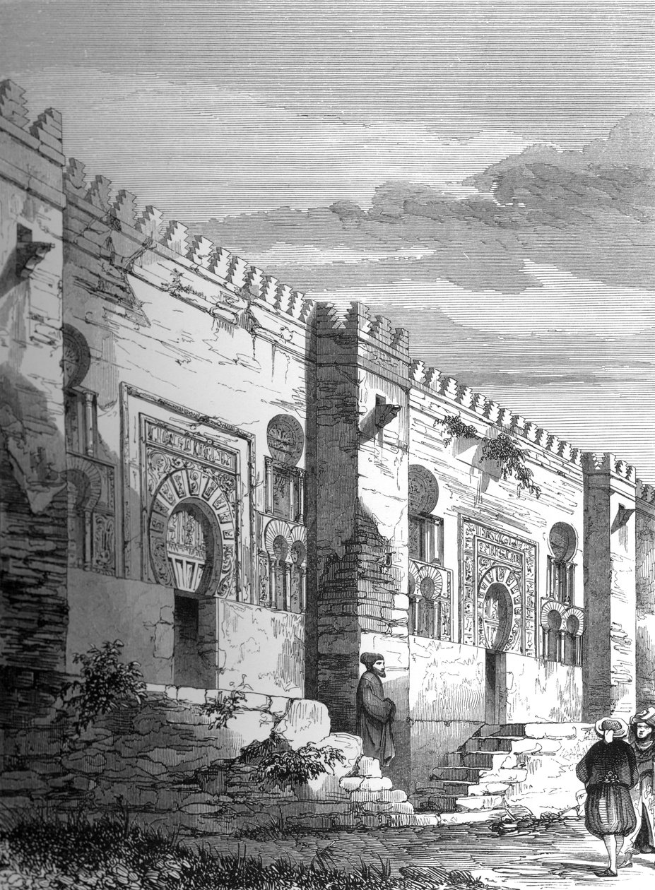 ال ميزكيتا ، قرطبة ، إسبانيا ، 1849. بواسطة بيسون وكوتارد
