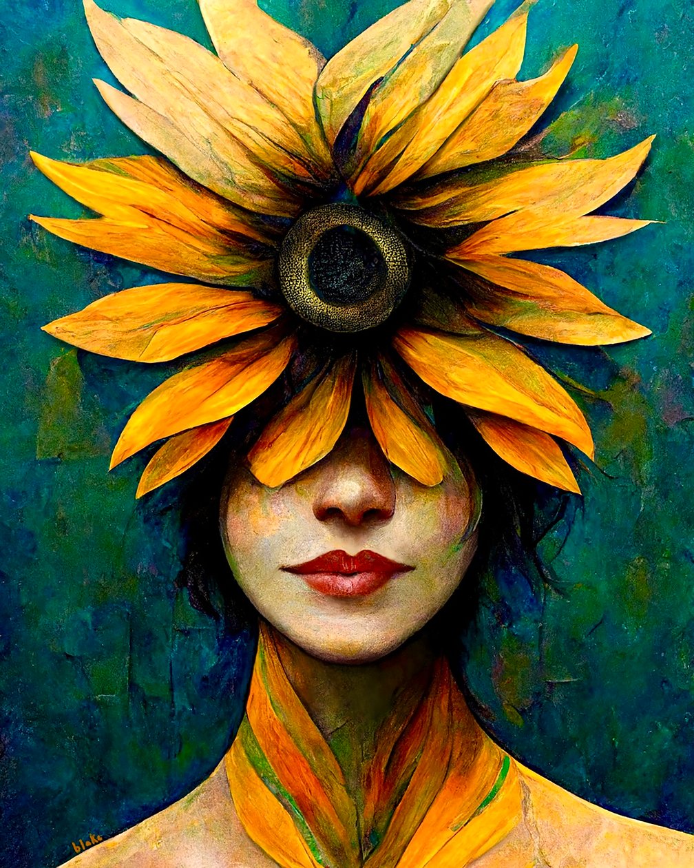 Let The Sunshine In ، c.2022 (الفن الرقمي) بواسطة بليك مونك