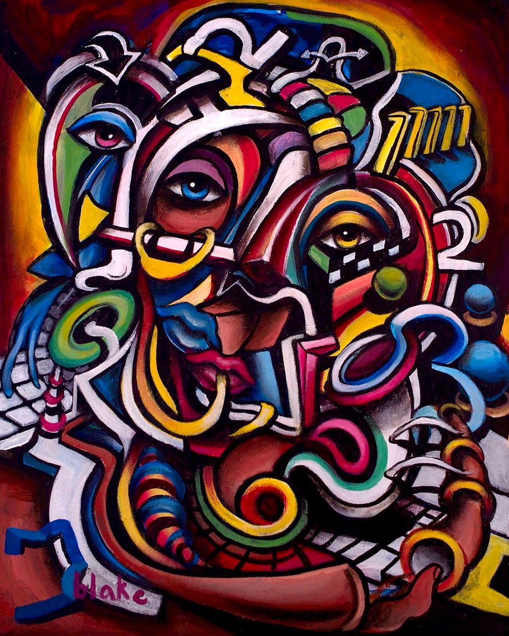 سلسلة الساعات ، رقم 4 ، ج .2022 (رقمي) بواسطة بليك مونك
