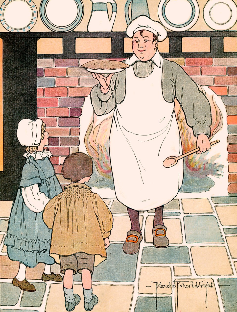 Pat-a-Cake ، يتضح من Blanche Fisher Wright بواسطة بلانش فيشر رايت