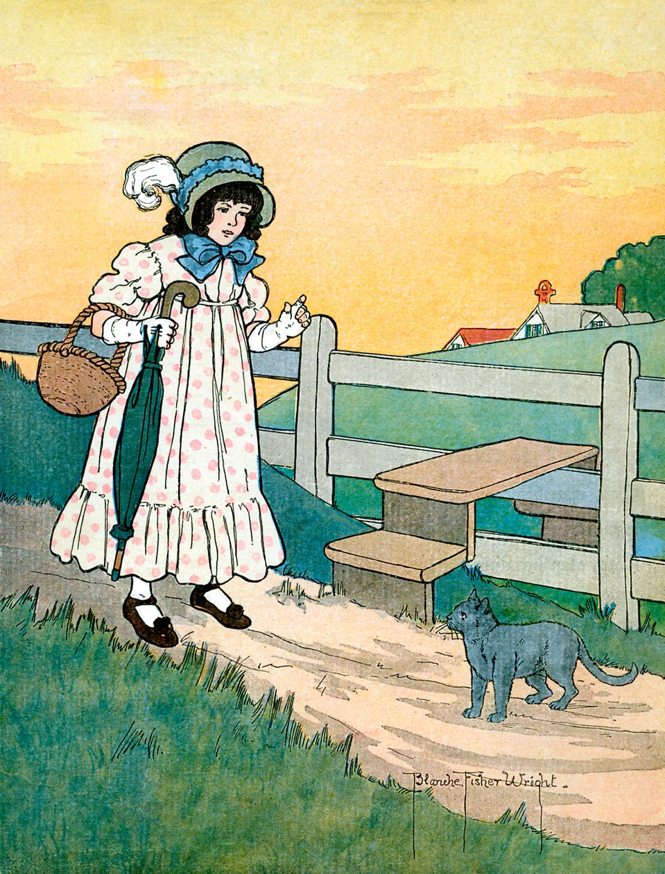 Pussey-Cat Pussey-Cat ، يتضح من Blanche Fisher Wright بواسطة بلانش فيشر رايت