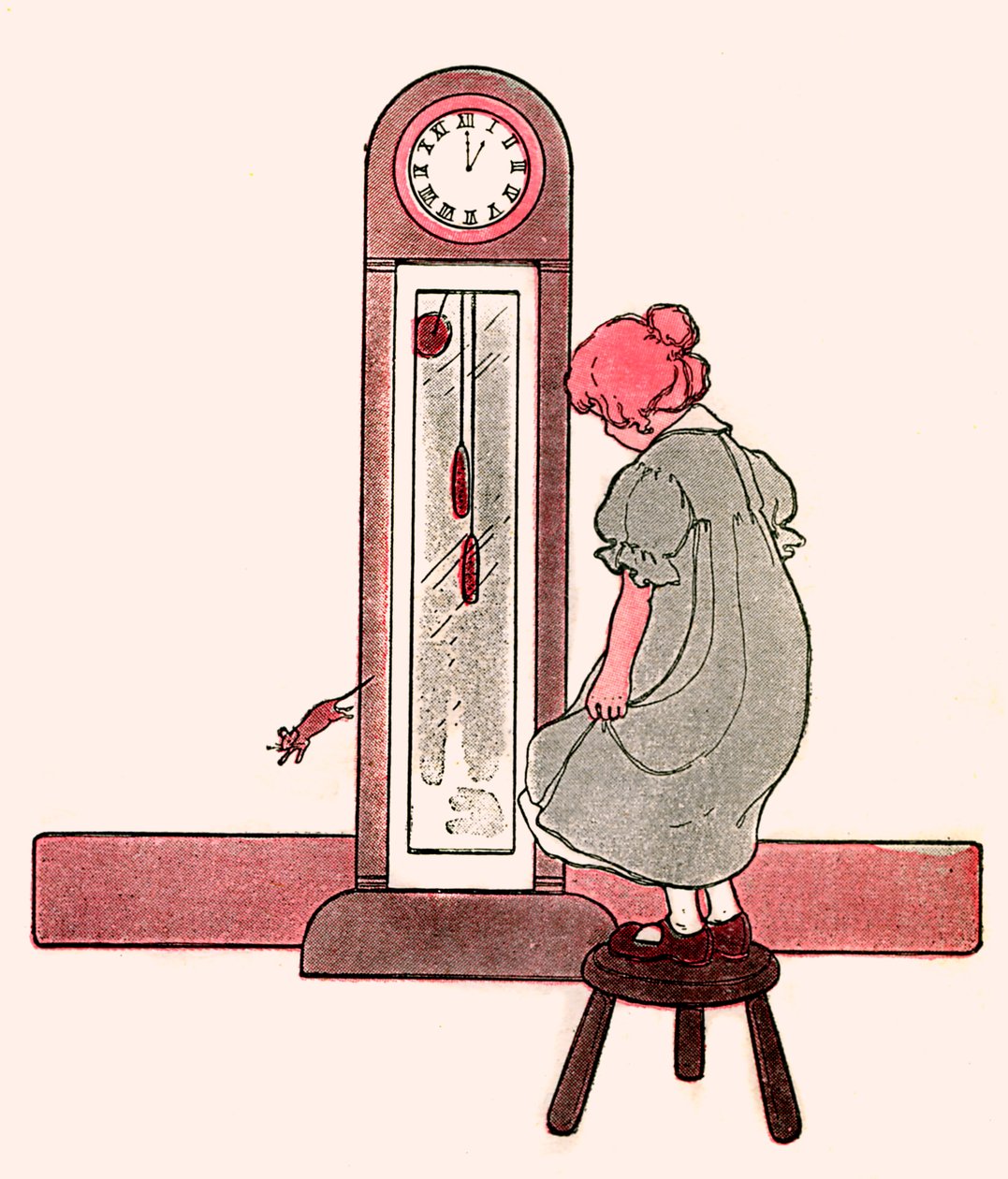Hickory، Dickory، Dock !، بواسطة Blanche Fisher Wright بواسطة بلانش فيشر رايت