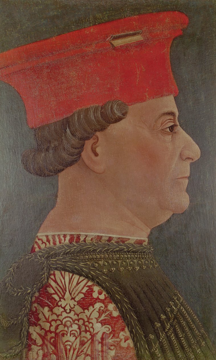 فرانشيسكو سفورزا (1401-66) دوق ميلانو بواسطة بونيفاسيو بيمبو