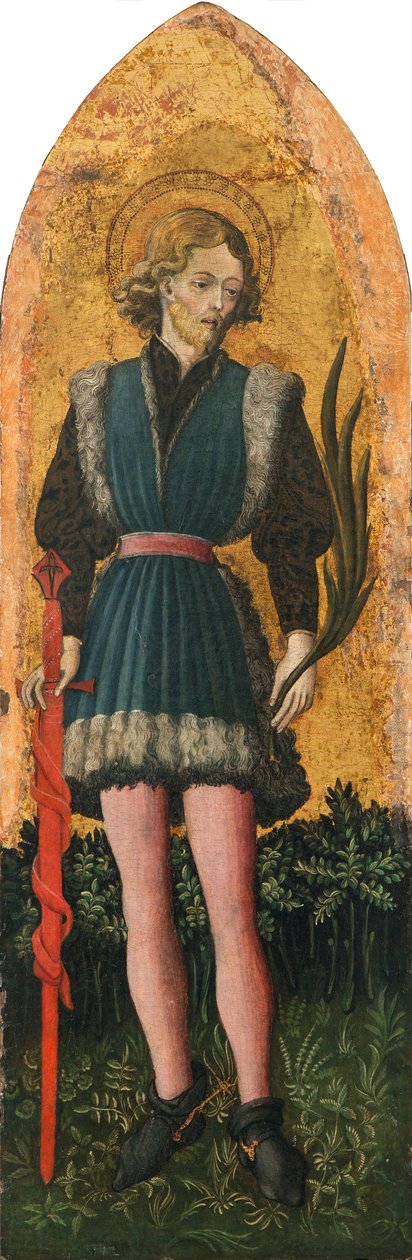 Saint Julian, c.1450 (tempera on board) بواسطة بونيفاسيو بيمبو