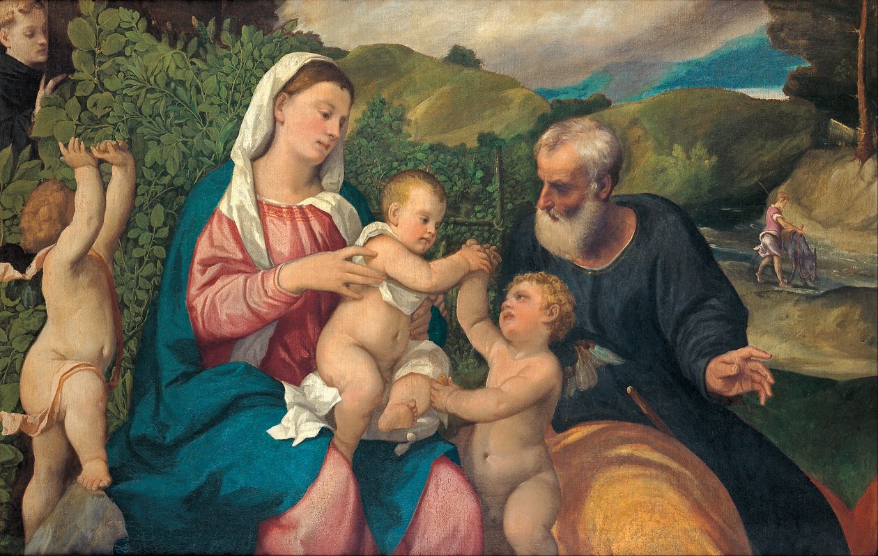 الباقي على الرحلة إلى مصر بواسطة Bonifazio Veronese