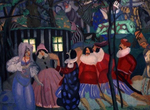 الفاتحون ، 1913 (ألوان مائية على ورق) بواسطة بوريس دميتريفيتش جريجورييف