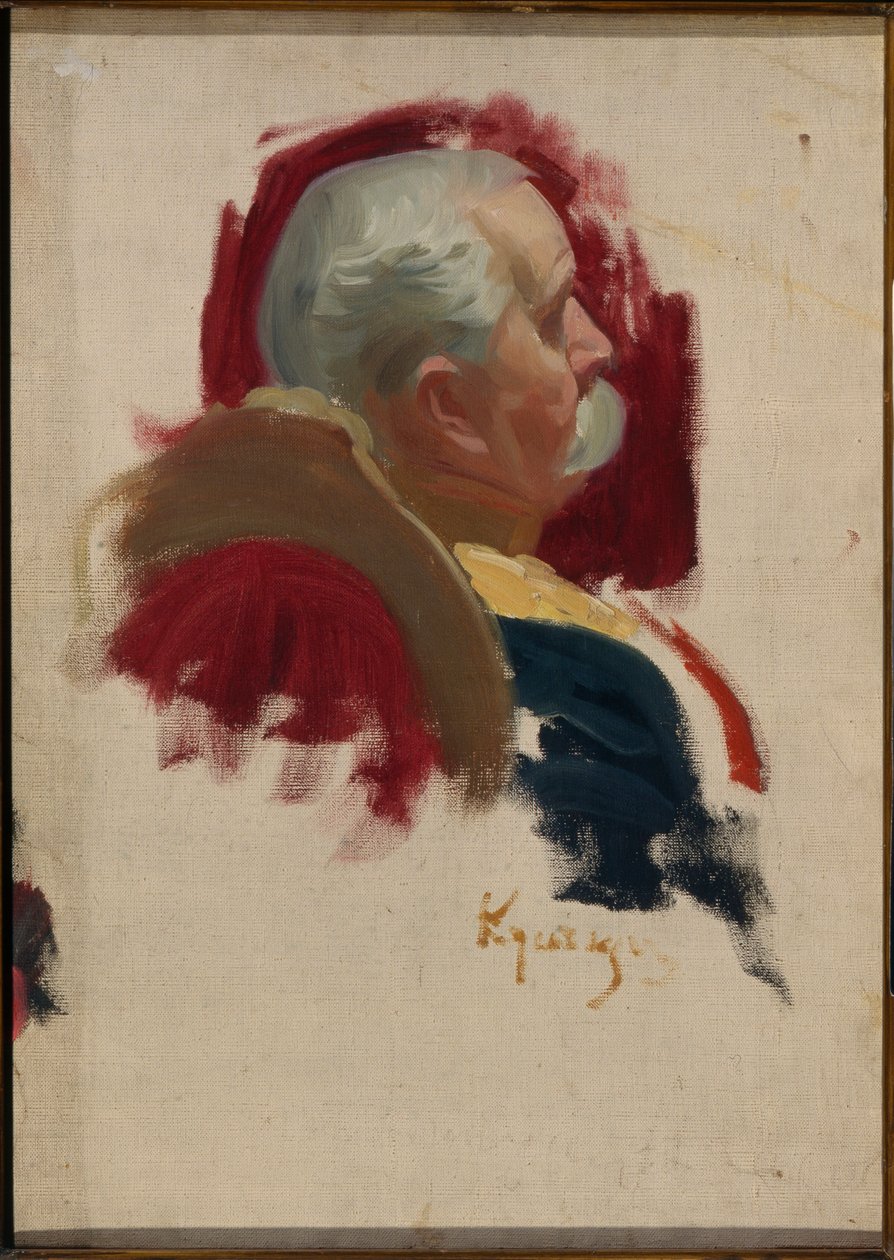 بورتريه دي بيتر سابوروف (1835-1918) ، دبلوماسي روسي (صورة بيتر ألكساندروفيتش سابوروف) - زيت على قماش بوريس ميخائيلوفيتش كوستودييف (كوستودييف) (1878-1927) بواسطة بوريس ميخائيلوفيتش كوستودييف