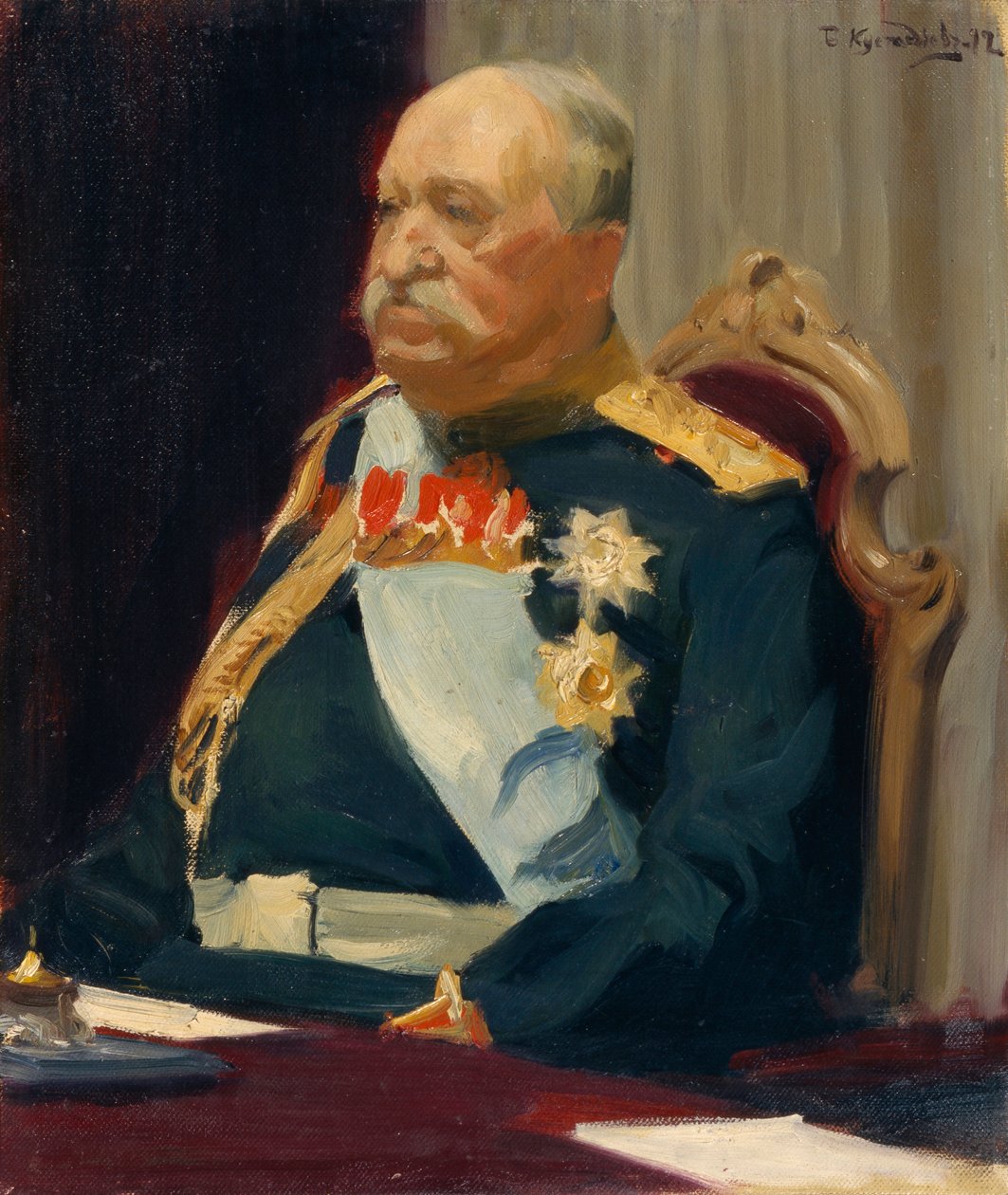 Portrait du comte Nikolai Pavlovich Ignatiev (1832-1908)، homme d