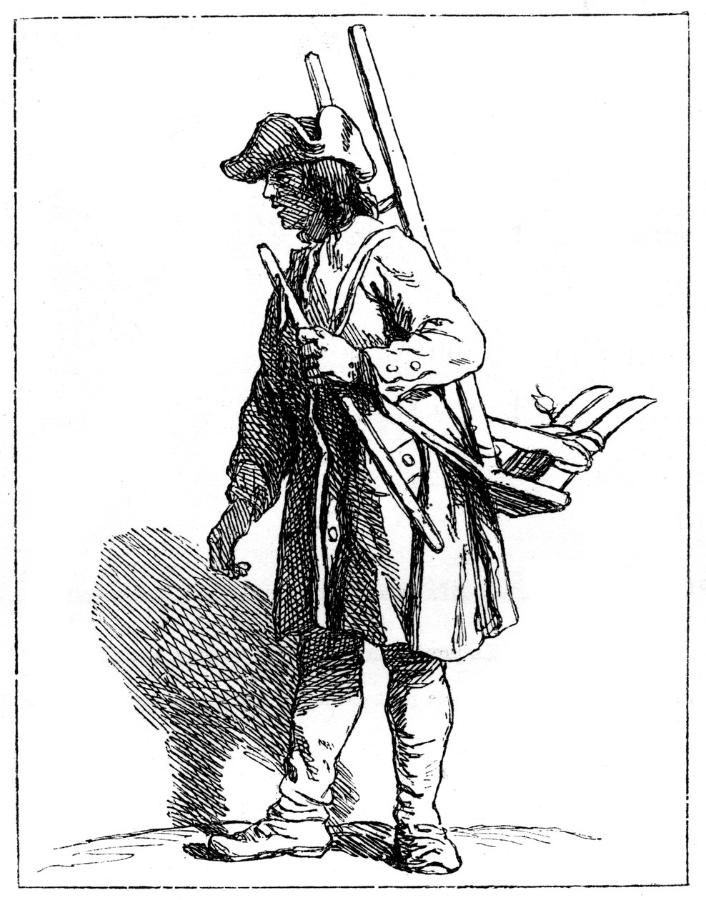 شارع بورتر ، 1737-1742. بواسطة Bouchardon