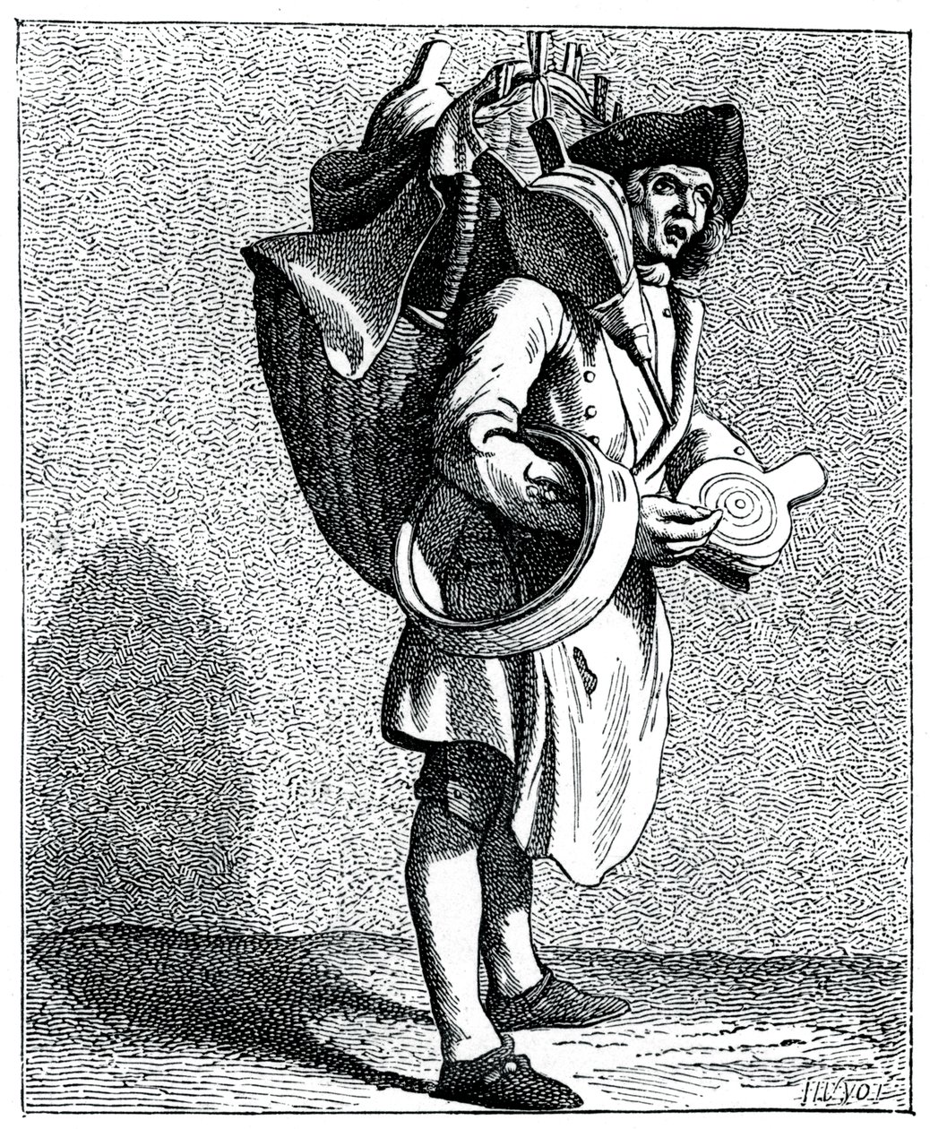 منفاخ أو دلاء لإصلاح! ، 1737-1742. بواسطة Bouchardon