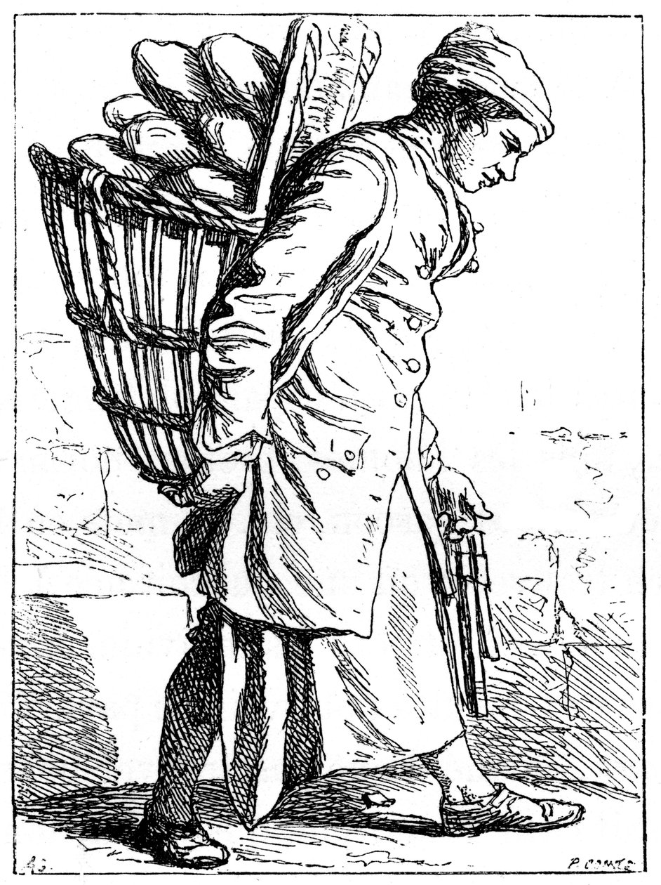 الخباز ، 1885. بواسطة Bouchardon