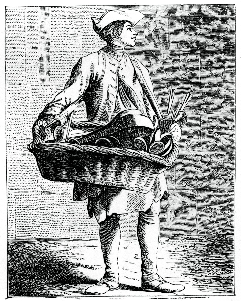 شراء ملاعق ودبابيس كاملة! ، 1737-1742. بواسطة Bouchardon