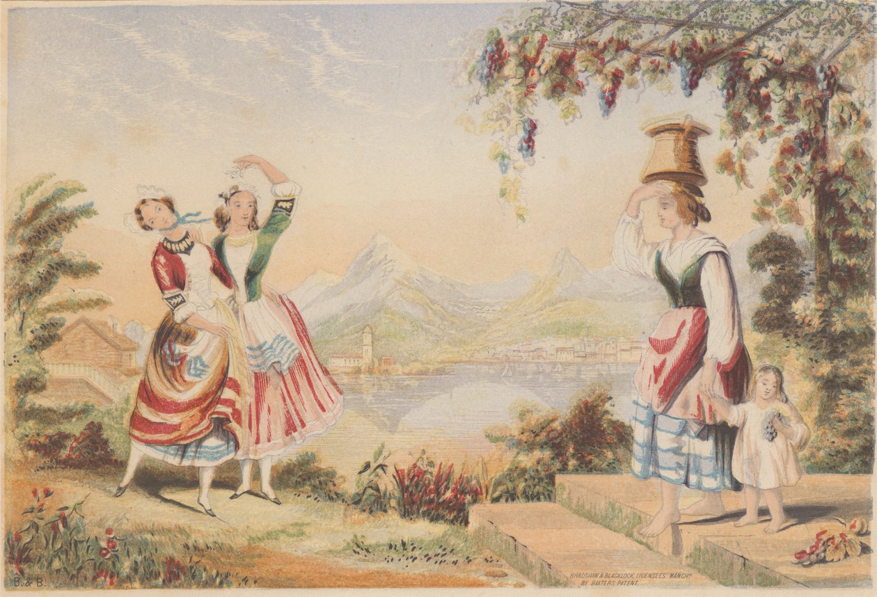 الفلاحون الإيطاليون - Tryoliean Waltz. بواسطة برادشو وبلاكلوك