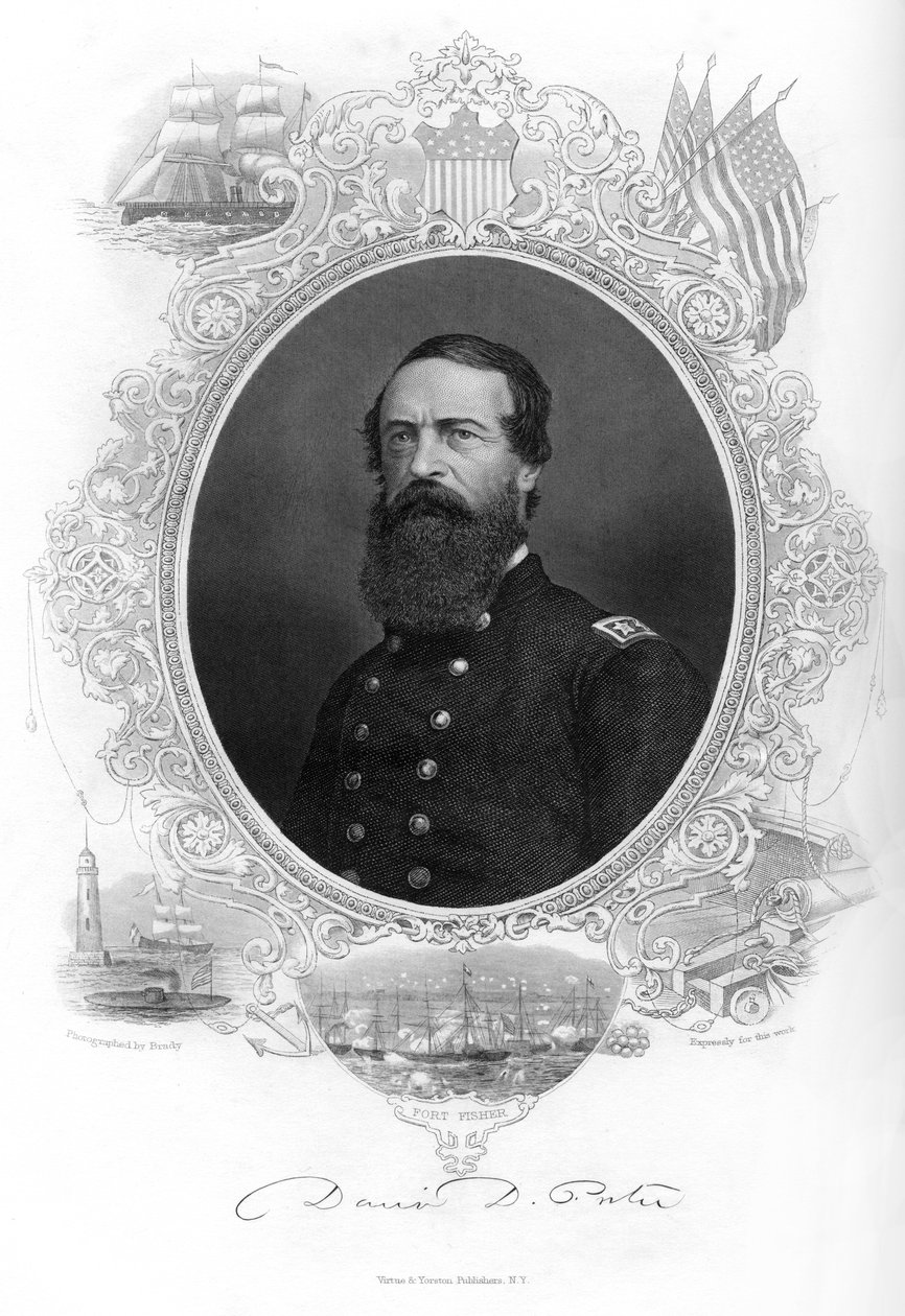 ديفيد ديكسون بورتر ، أميرال الولايات المتحدة ، 1862-1867. بواسطة برادي
