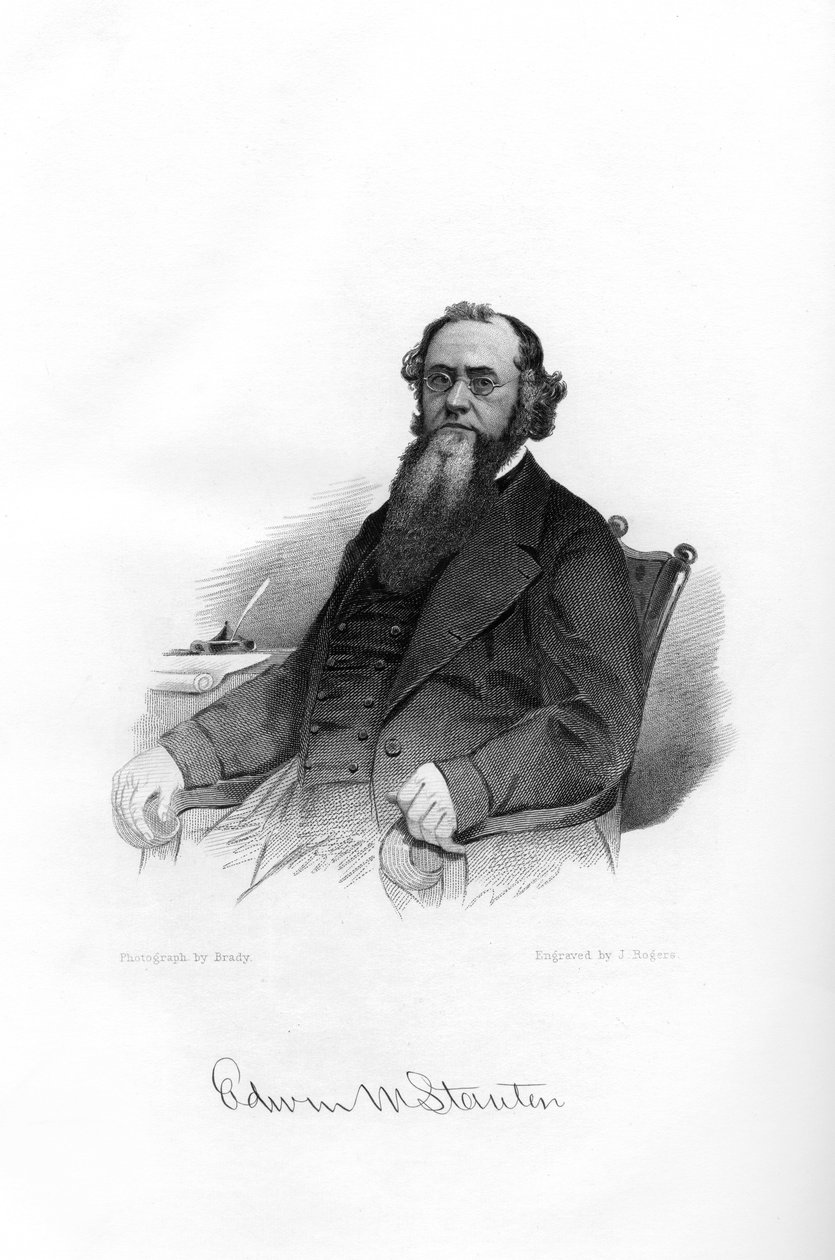 إدوين ماكماسترز ستانتون ، محام أمريكي ، سياسي ، 1862-1867 بواسطة برادي