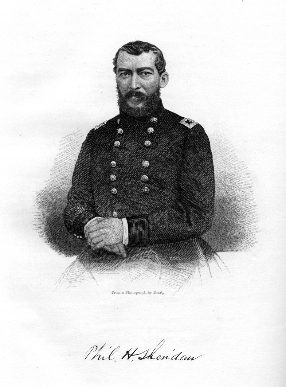 فيليب هنري شيريدان ، الاتحاد العام ، 1862-1867. بواسطة برادي