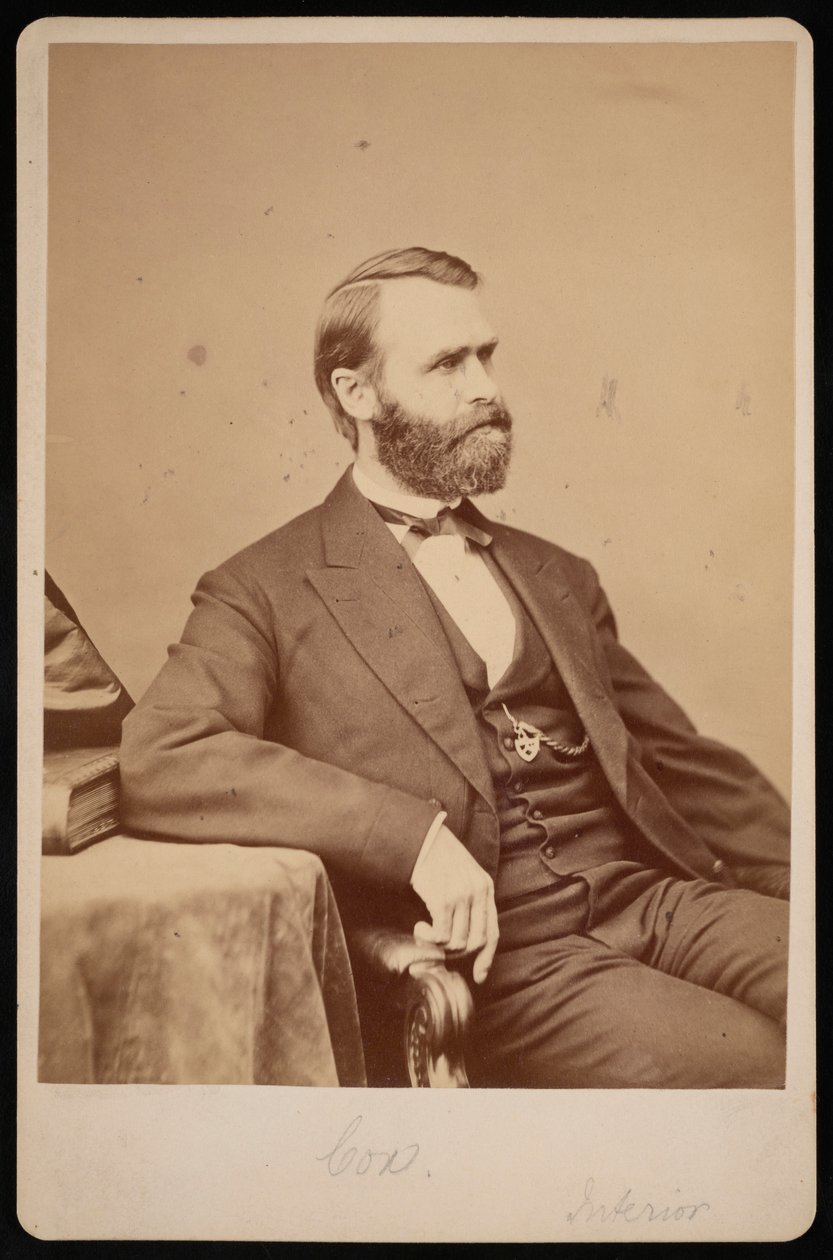 صورة جاكوب دولسون كوكس 1828-1900 ، قبل عام 1900. بواسطة معارض برادي الوطنية للصور الفوتوغرافية