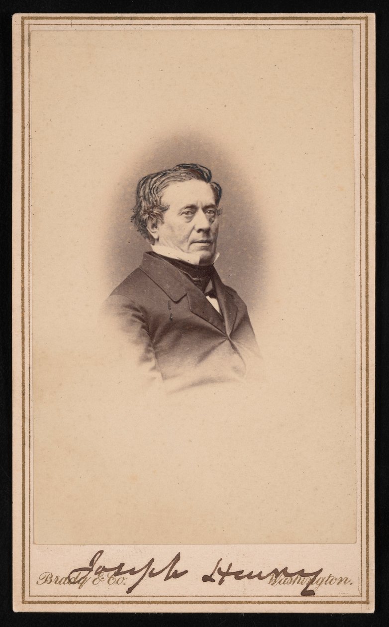 صورة جوزيف هنري 1797-1878 ، بين 1858 و 1869. بواسطة معارض برادي الوطنية للصور الفوتوغرافية