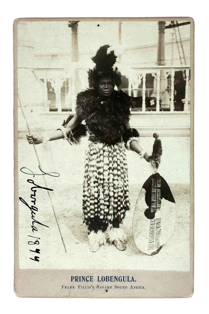 الأمير Lobengula ، إنجلترا ، 1899 (طباعة الجيلاتين الفضية) بواسطة مصور بريطاني