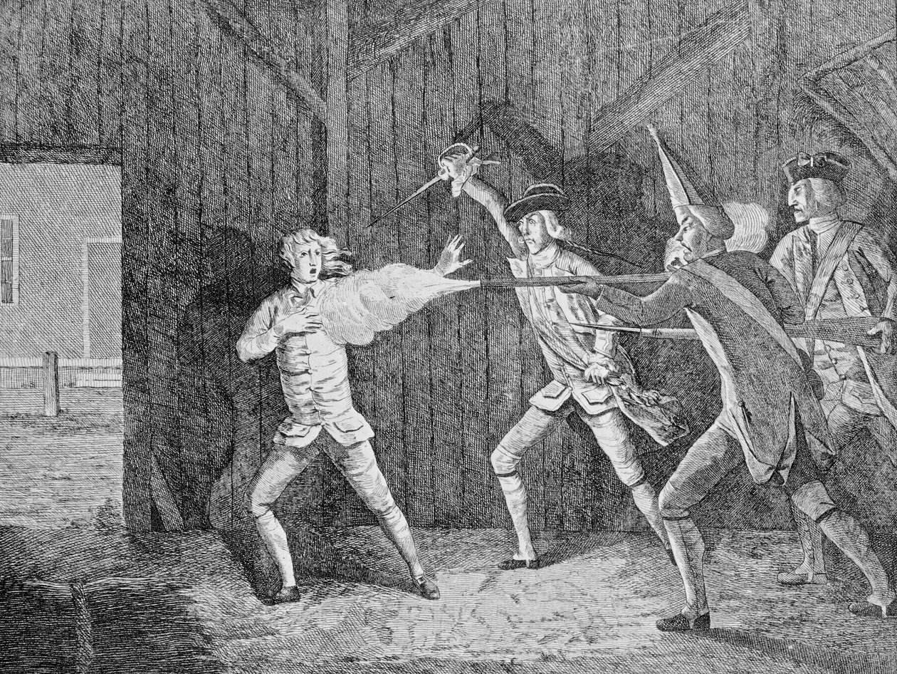 انتصار سكوتش ، 1768 بواسطة المدرسة البريطانية