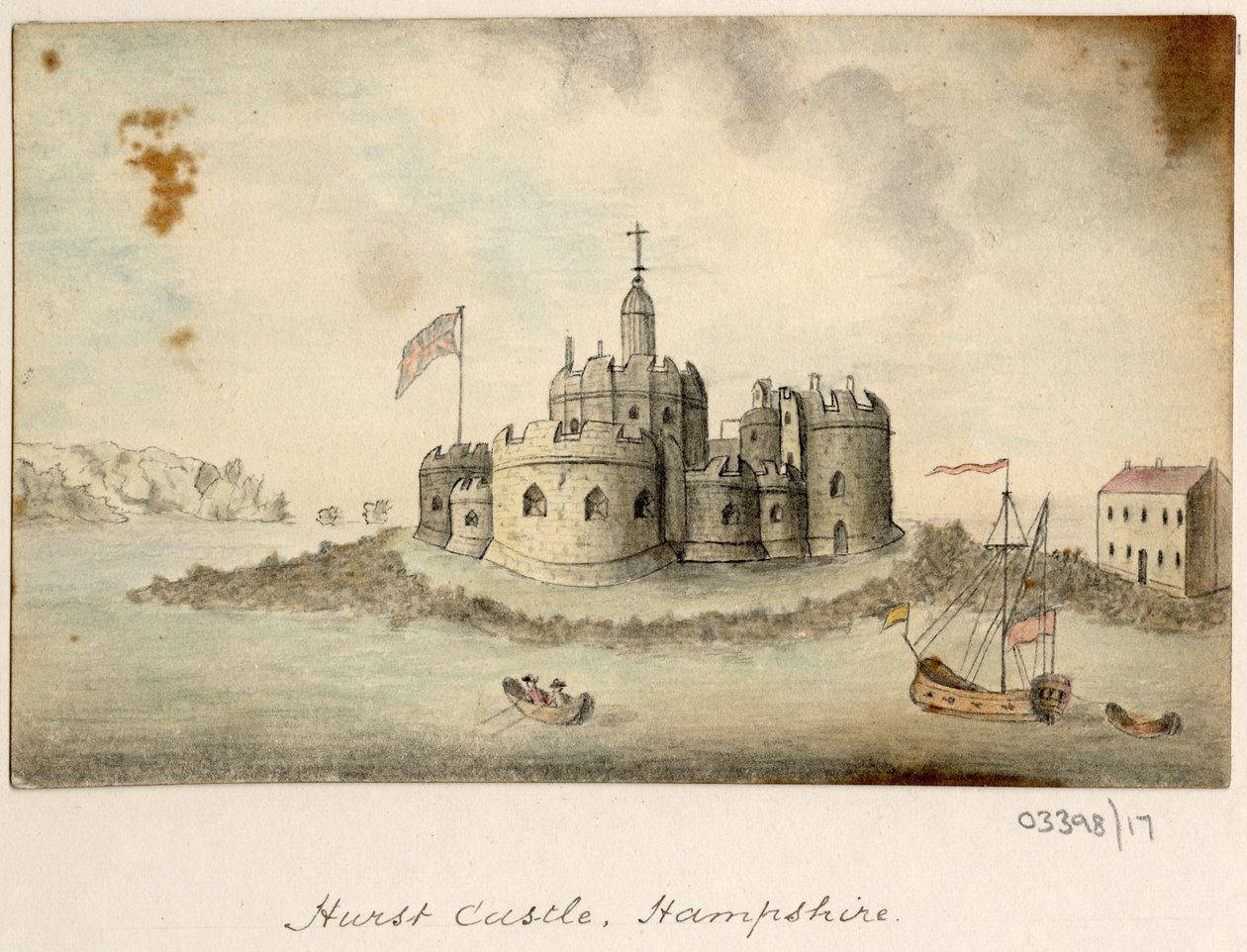 سلسلة من الرسومات التخطيطية والمناظر في بريطانيا العظمى والقارة وأمريكا 1772-1778 (ألوان مائية) بواسطة المدرسة البريطانية