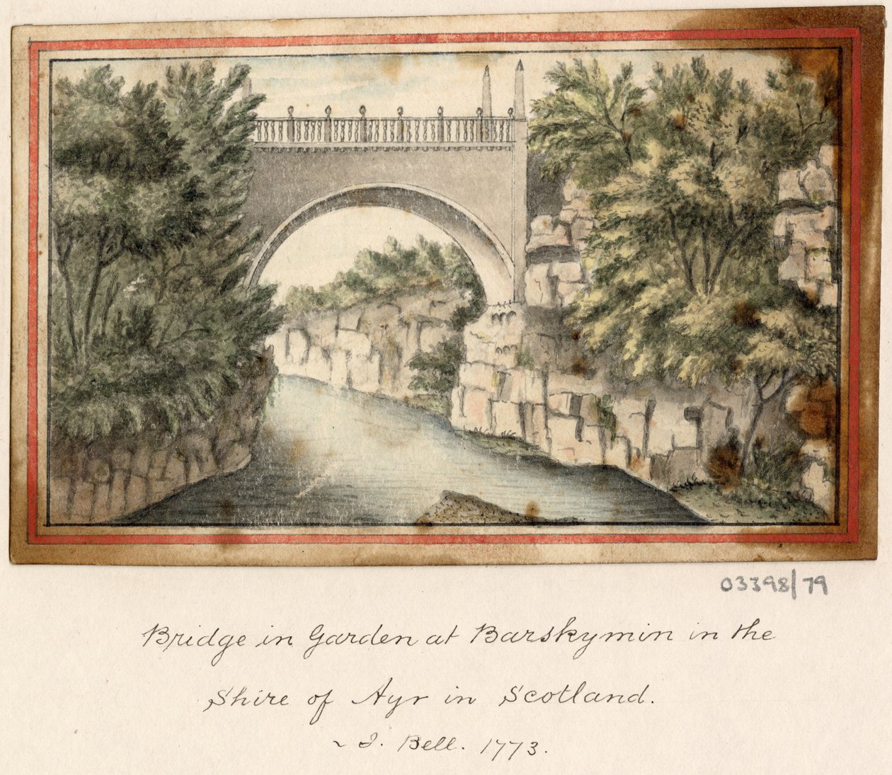 سلسلة من الرسومات التخطيطية والمناظر في بريطانيا العظمى والقارة وأمريكا 1772-1778 (ألوان مائية) بواسطة المدرسة البريطانية