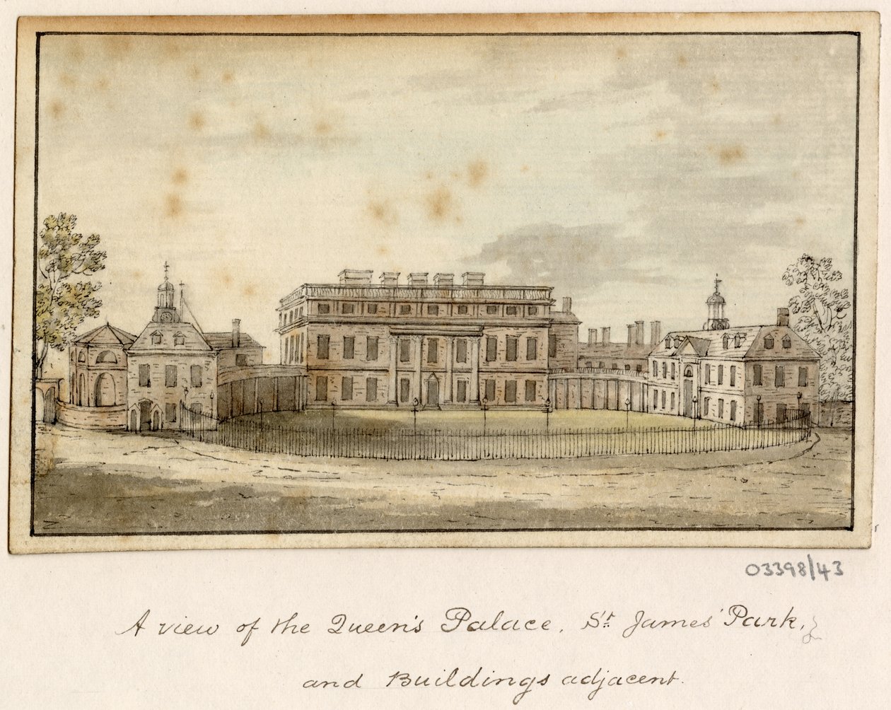 سلسلة من الرسومات التخطيطية والمناظر في بريطانيا العظمى والقارة وأمريكا 1772-1778 (ألوان مائية) بواسطة المدرسة البريطانية