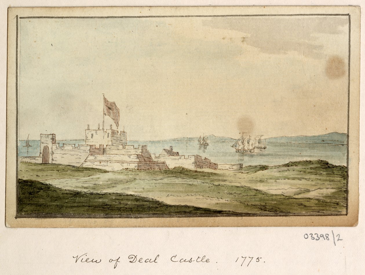 سلسلة من الرسومات التخطيطية والمناظر في بريطانيا العظمى والقارة وأمريكا 1772-1778 (ألوان مائية) بواسطة المدرسة البريطانية