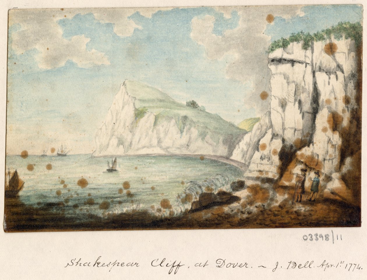 سلسلة من الرسومات التخطيطية والمناظر في بريطانيا العظمى والقارة وأمريكا 1772-1778 (ألوان مائية) بواسطة المدرسة البريطانية