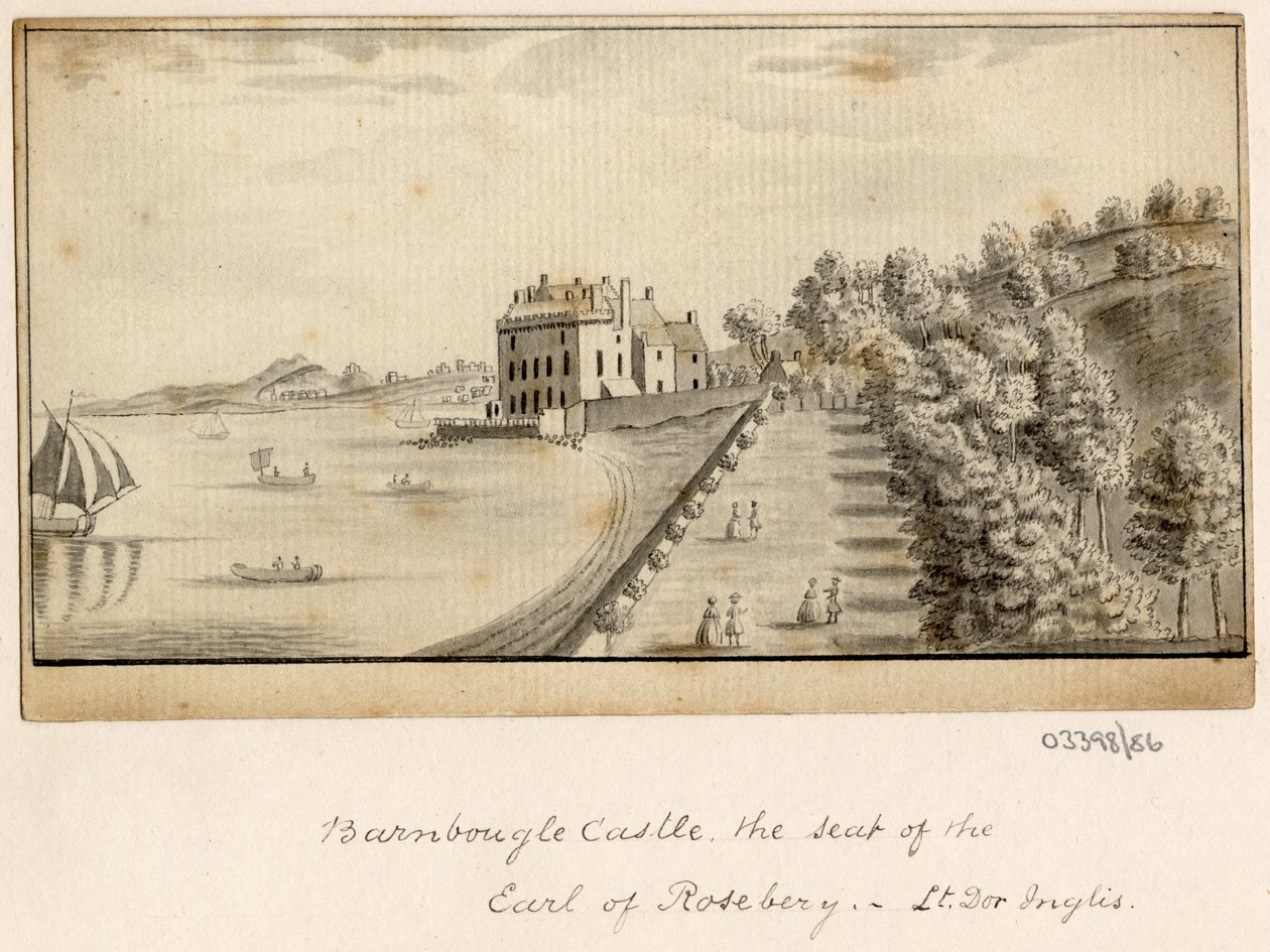 سلسلة من الرسومات التخطيطية والمناظر في بريطانيا العظمى والقارة وأمريكا 1772-1778 (ألوان مائية) بواسطة المدرسة البريطانية