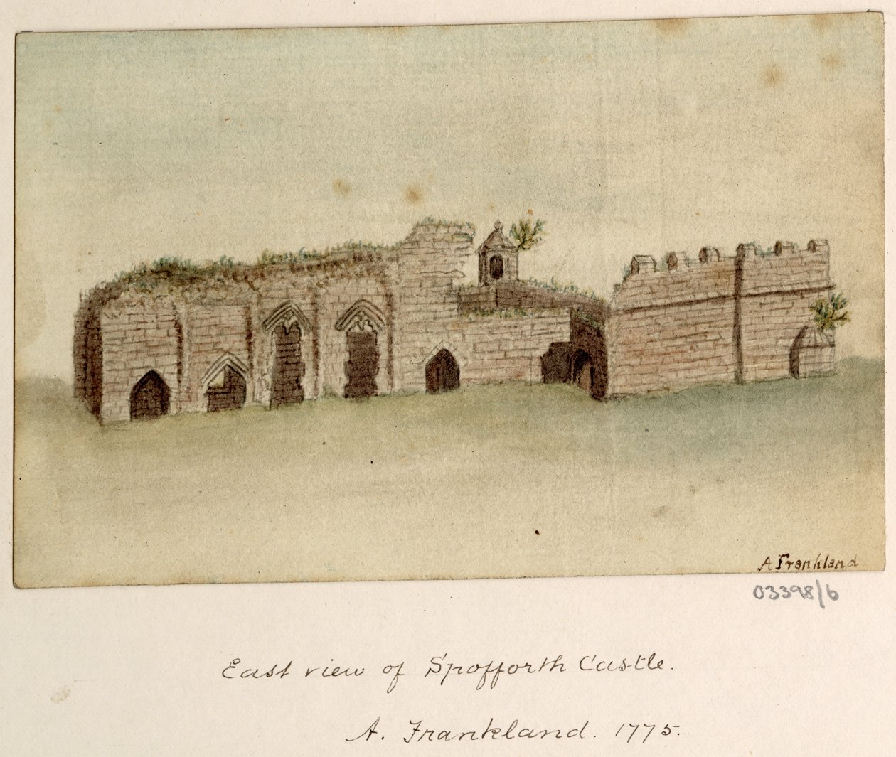 سلسلة من الرسومات التخطيطية والمناظر في بريطانيا العظمى والقارة وأمريكا 1772-1778 (ألوان مائية) بواسطة المدرسة البريطانية