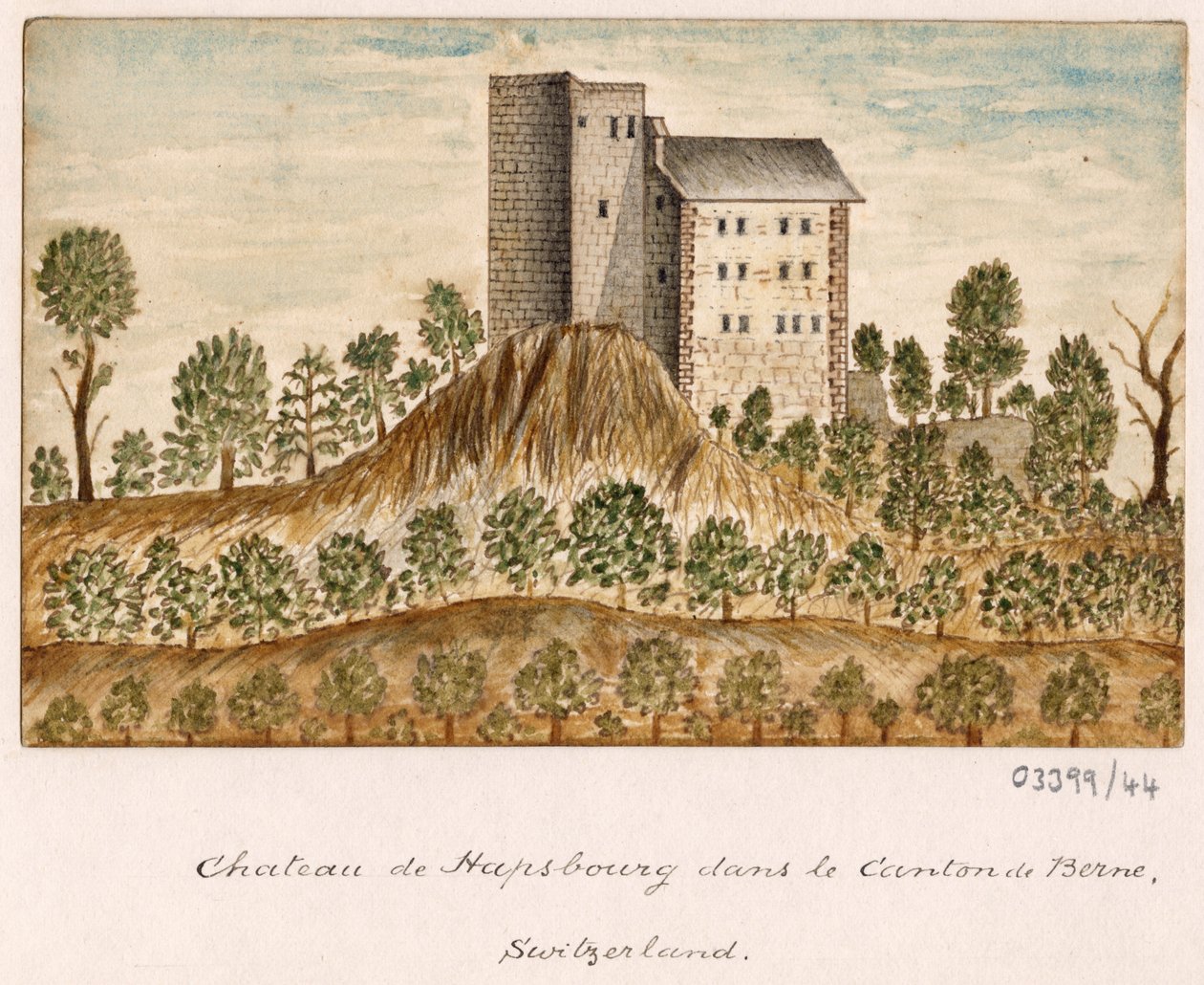 سلسلة من الرسومات التخطيطية والمناظر في بريطانيا العظمى والقارة وأمريكا 1772-1778 (ألوان مائية) بواسطة المدرسة البريطانية