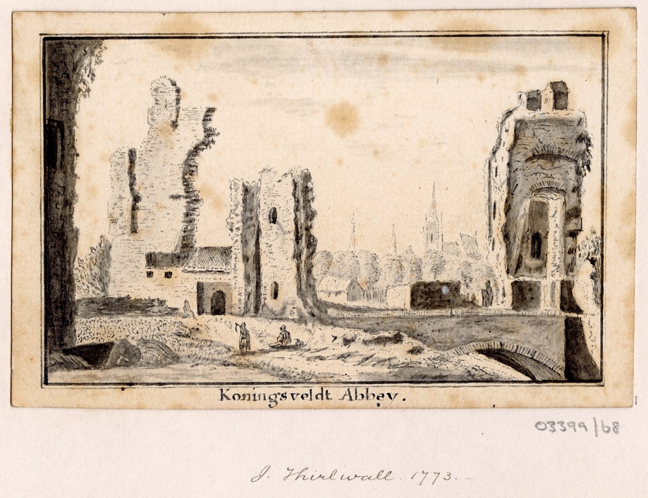 سلسلة من الرسومات ، مناظر في بريطانيا العظمى والقارة وأمريكا 1772-1778 (رسم) بواسطة المدرسة البريطانية
