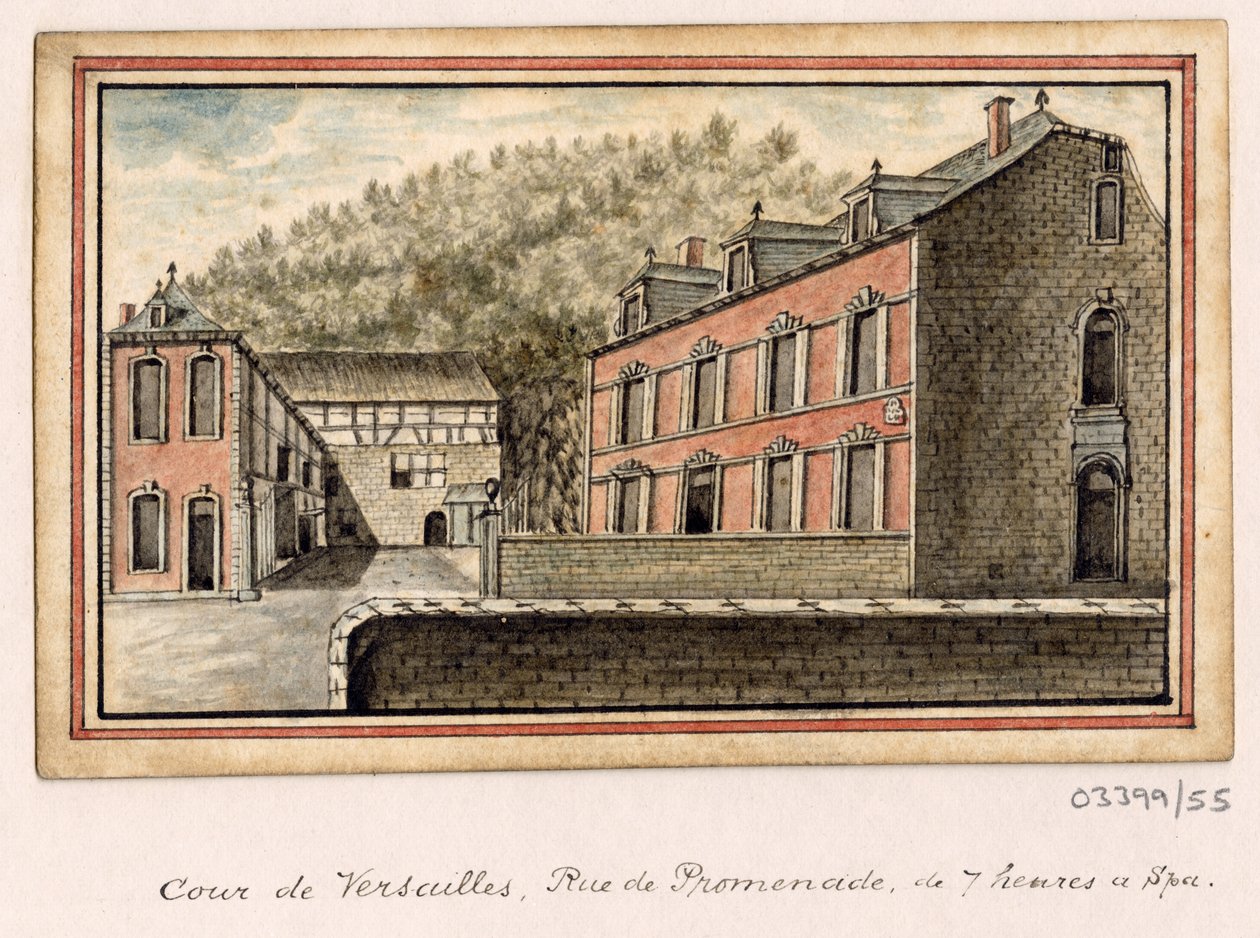 سلسلة من الرسومات التخطيطية والمناظر في بريطانيا العظمى والقارة وأمريكا 1772-1778 (ألوان مائية) بواسطة المدرسة البريطانية