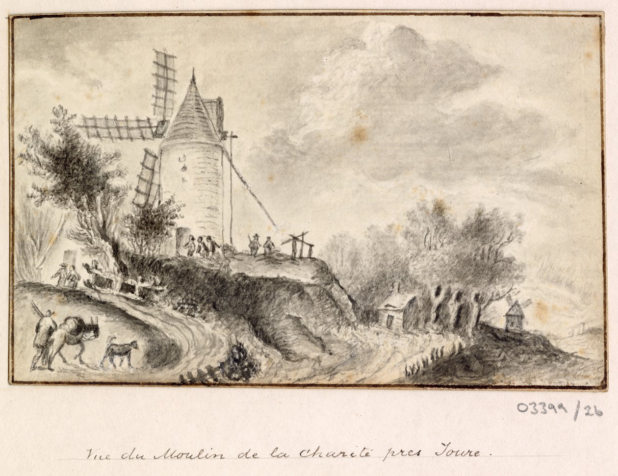 سلسلة من الرسومات ، مناظر في بريطانيا العظمى والقارة وأمريكا 1772-1778 (رسم) بواسطة المدرسة البريطانية