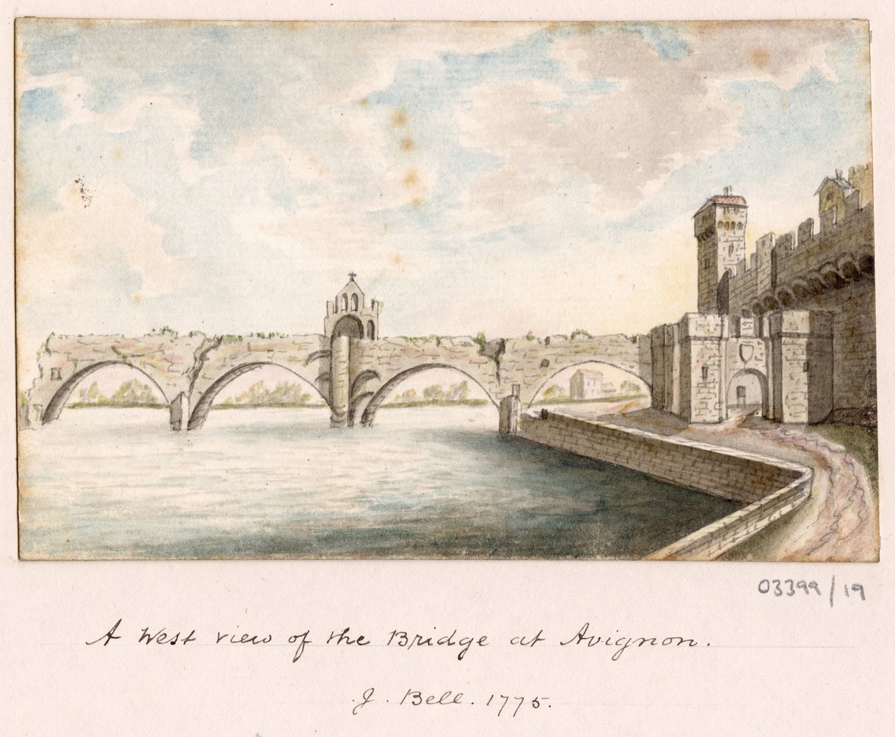 سلسلة من الرسومات التخطيطية والمناظر في بريطانيا العظمى والقارة وأمريكا 1772-1778 (ألوان مائية) بواسطة المدرسة البريطانية
