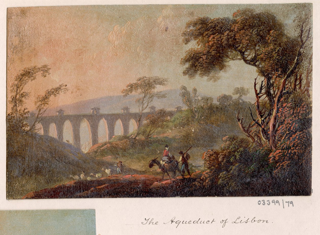 سلسلة من الرسومات ، مناظر في بريطانيا العظمى والقارة وأمريكا 1772-1778 (لوحة زيتية) بواسطة المدرسة البريطانية