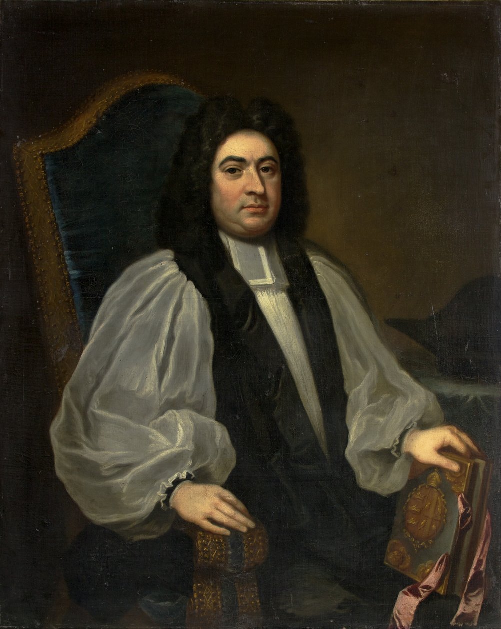 George Smallbridge, 22nd Bishop of Bristol, c.1715-19 (oil on canvas) بواسطة المدرسة البريطانية