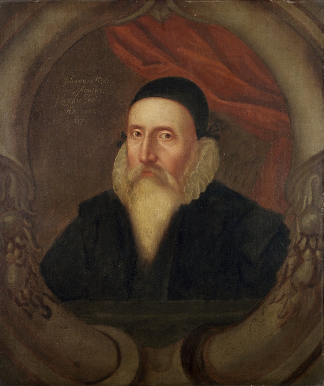 جون دي ، c.1594 بواسطة المدرسة البريطانية