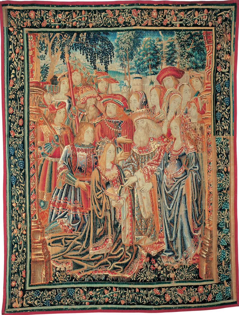 قصة تروي. العفو عن هيلين ، ج. 1520 بواسطة مصنع بروكسيل