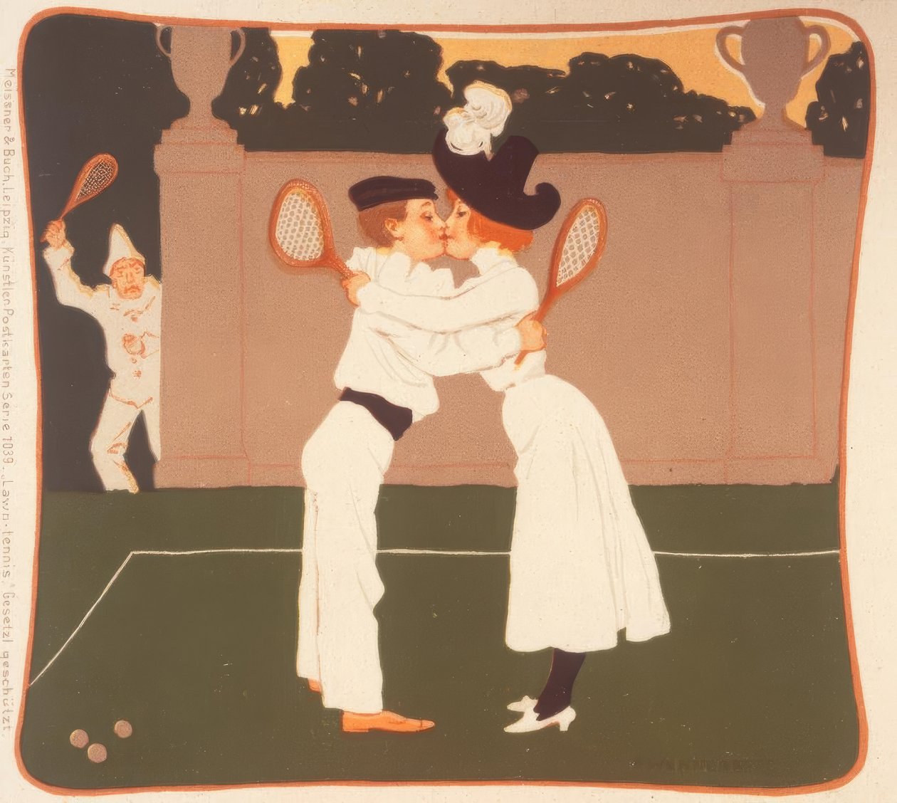 Erste Liebe auf dem Tennisplatz بواسطة برينولف وينيربيرج