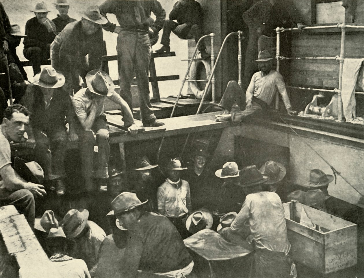 تعال خمسة! تعال سبعة! ، الحرب الإسبانية الأمريكية ، 18 يونيو 1898 ، 1899. بواسطة لدغ ماكنتوش