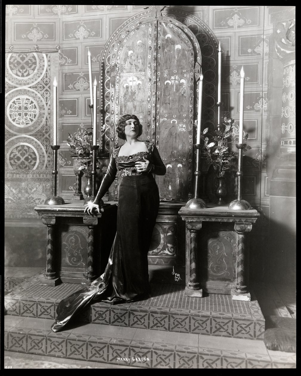 ماري جاردن ، c.1900 (طباعة جيلاتين الفضة) بواسطة شركة بايرون