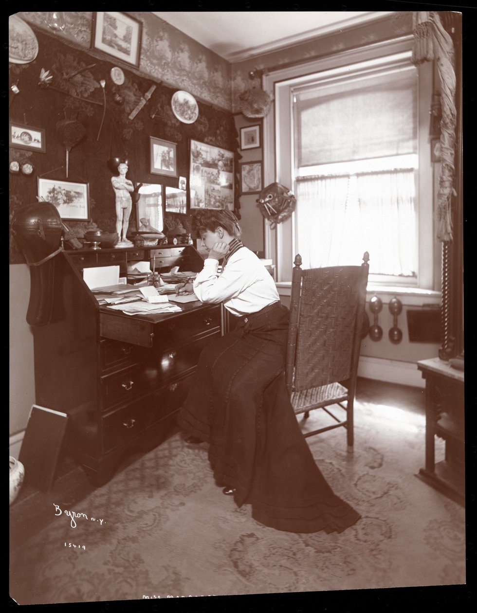 Miss Margaret Mayo، 1903 (طباعة الجيلاتين الفضي) بواسطة شركة بايرون